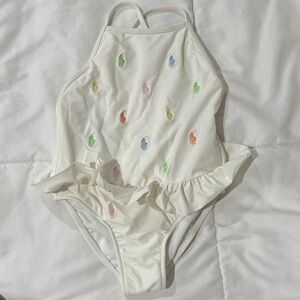 Ralph Lauren White Swimsuit